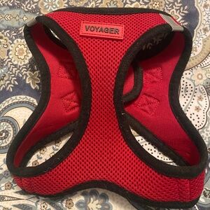 Voyager dog harness -red -size medium